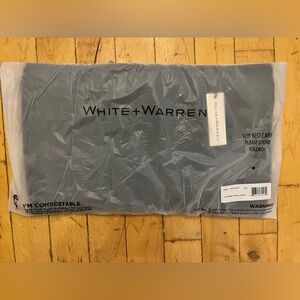 White + Warren Deep Navy Cashmere Wrap